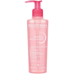 Bioderma Sensibio Gel moussant, gel micellare detergente e lenitivo.Pelle sensibile - Size 200ml/6.67 fl.oz.
