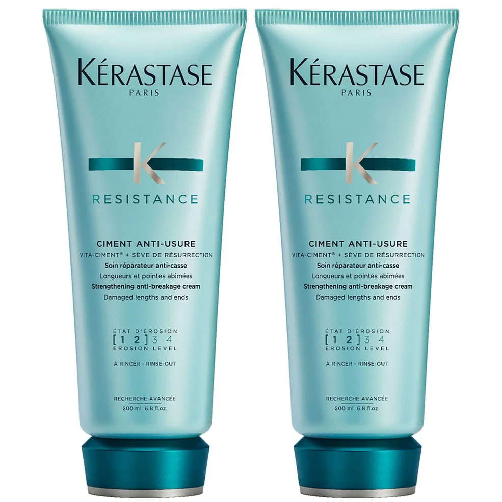 Kérastase Résistance Ciment Anti-Usure - Vita Ciment Advance (200 ml) Duo Immagine 1