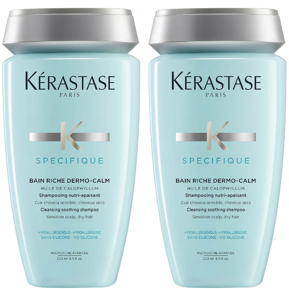 Kérastase Specifique Dermo-Calm Bain Riche Shampoo 250 ml Duo Immagine 1