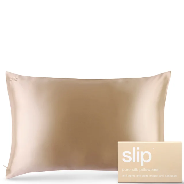 Slip Silk Pillowcase - Queen - Caramel