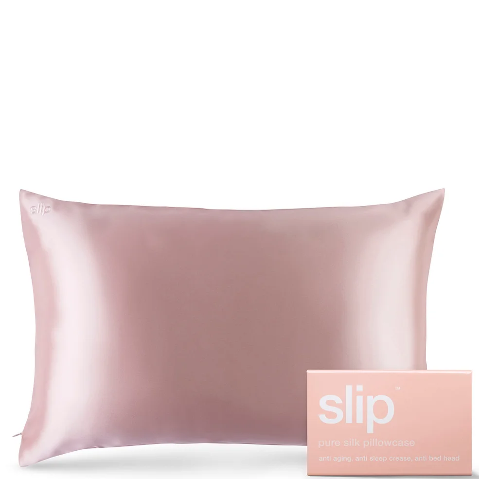 Slip Silk Pillowcase - Queen - Pink Immagine 1
