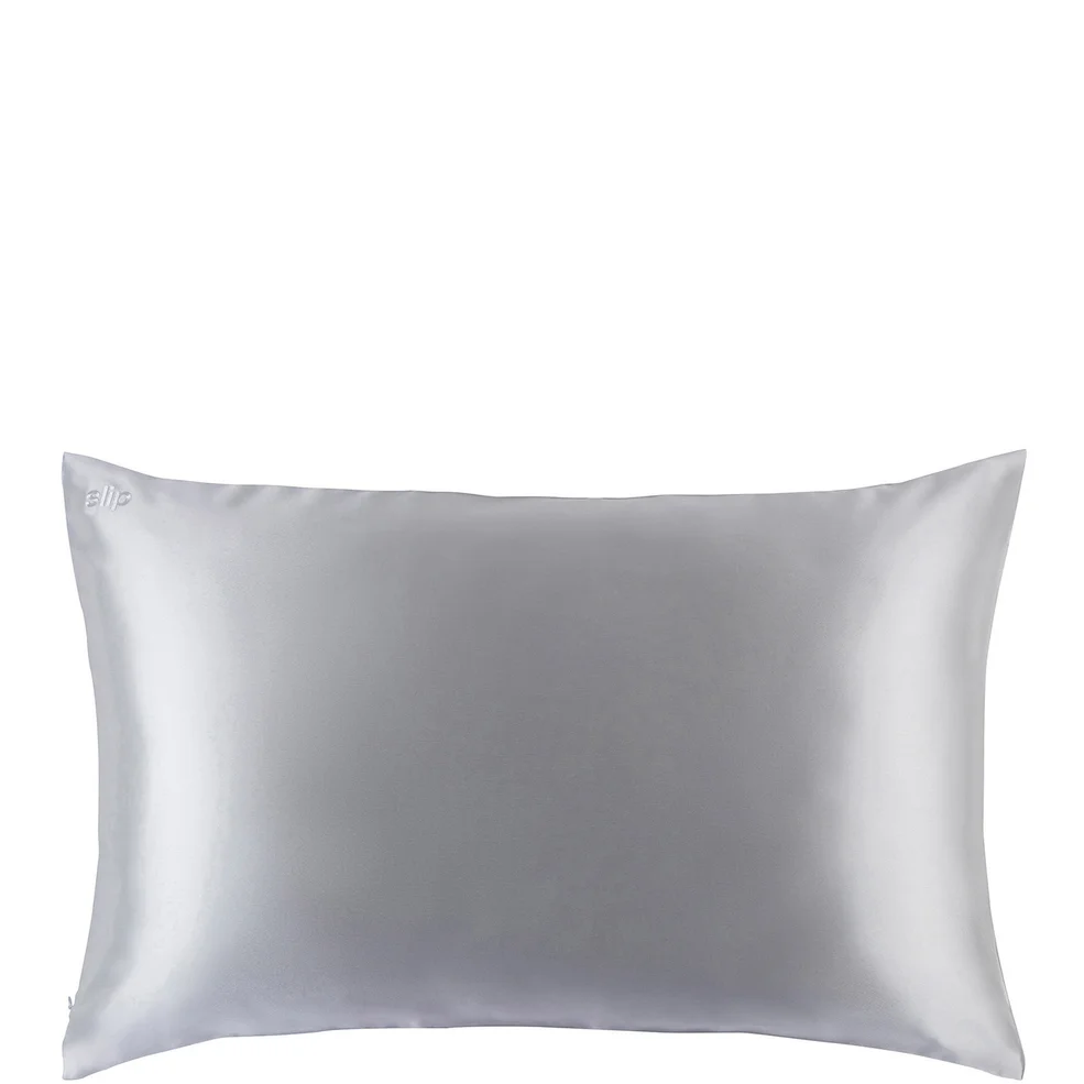 Slip Silk Pillowcase - Queen - Silver Immagine 1