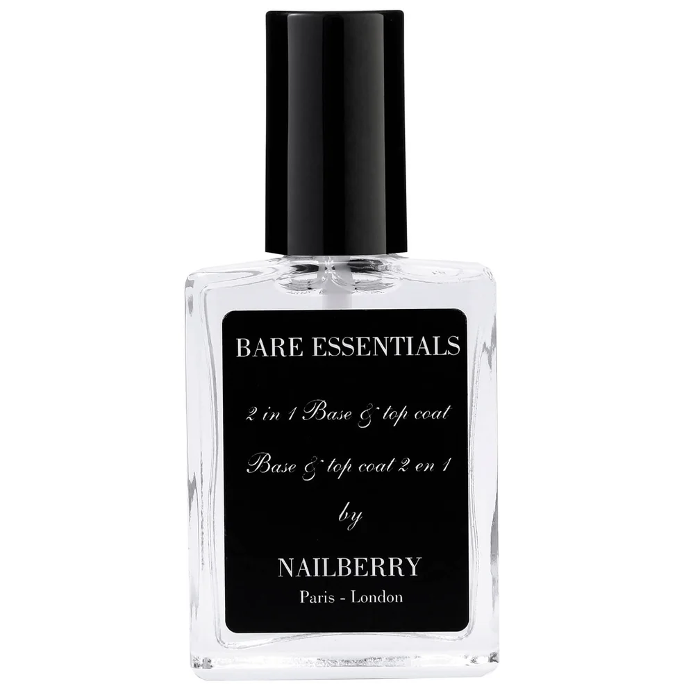 Nailberry Bare Essentials base coat e top coat 2 in 1 Immagine 1
