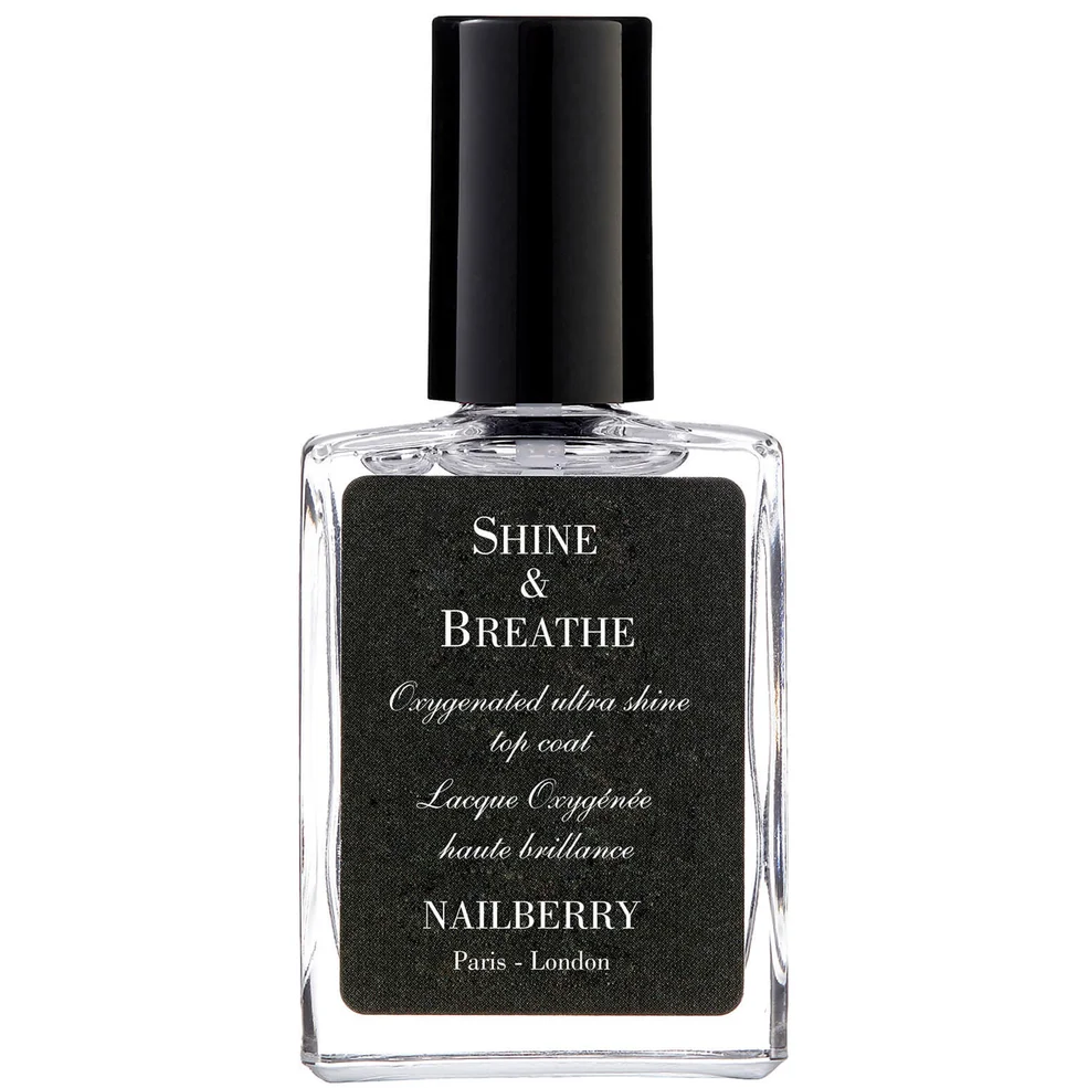 Nailberry Shine & Breathe Oxygenated top coat ultrabrillante Immagine 1