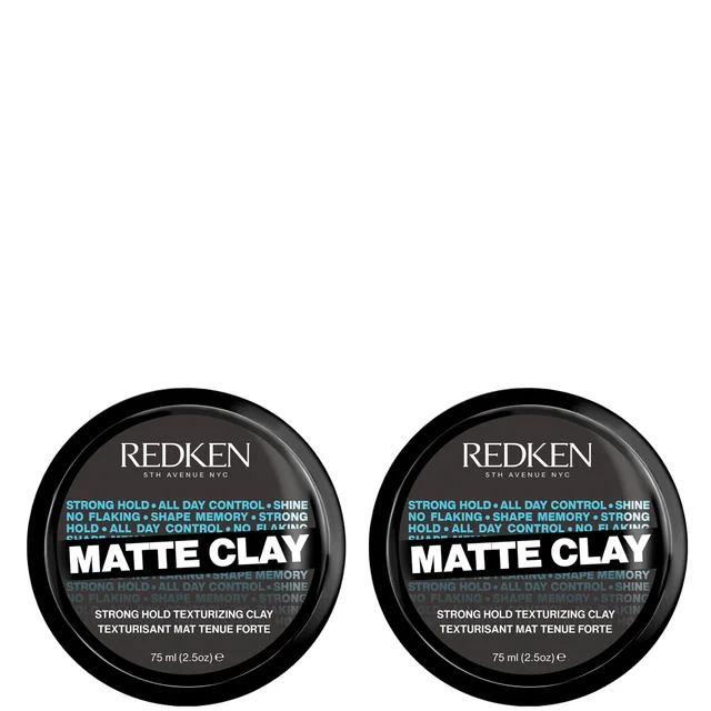 Redken Styling - Rough Clay Argilla per capelli Duo (2 x 50 ml)