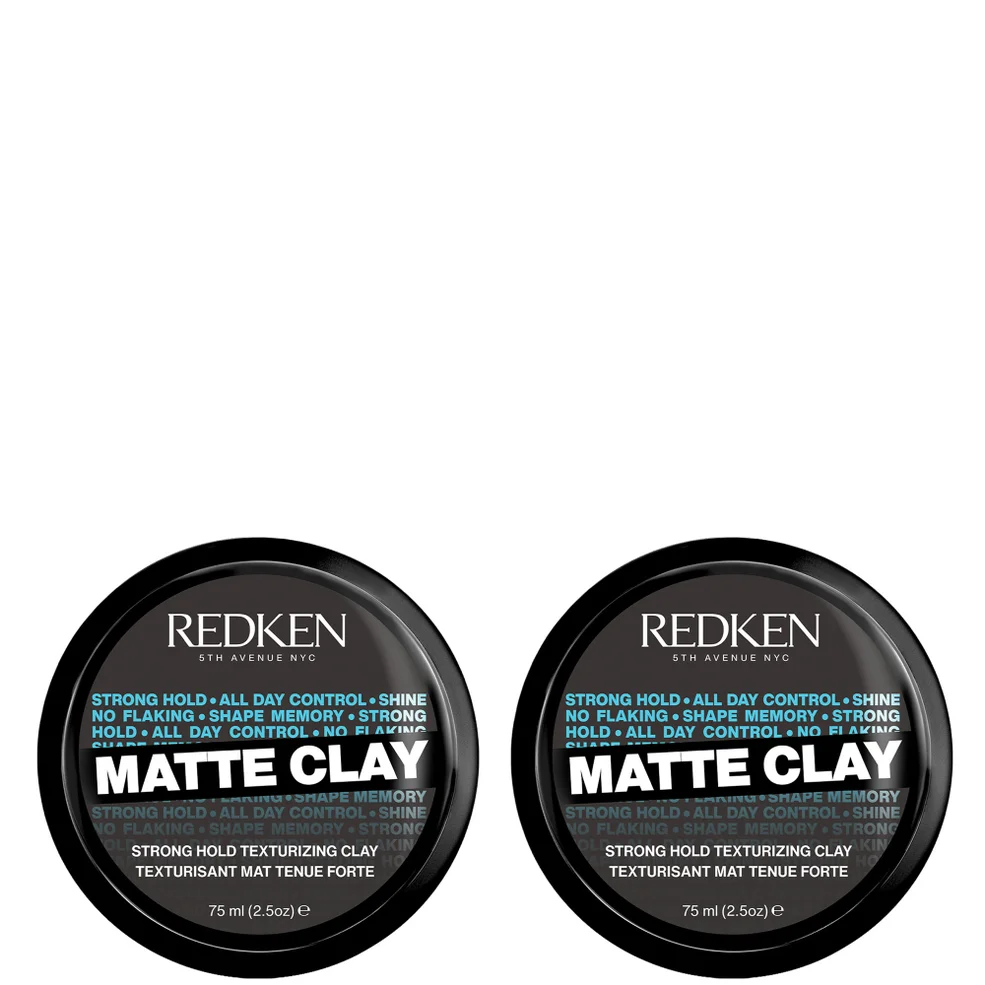 Redken Styling - Rough Clay Argilla per capelli Duo (2 x 50 ml) Immagine 1
