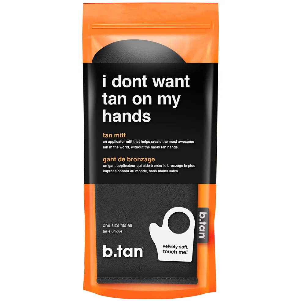 B.Tan I Don't Want Tan on My Hands Tanning Mitt Immagine 1