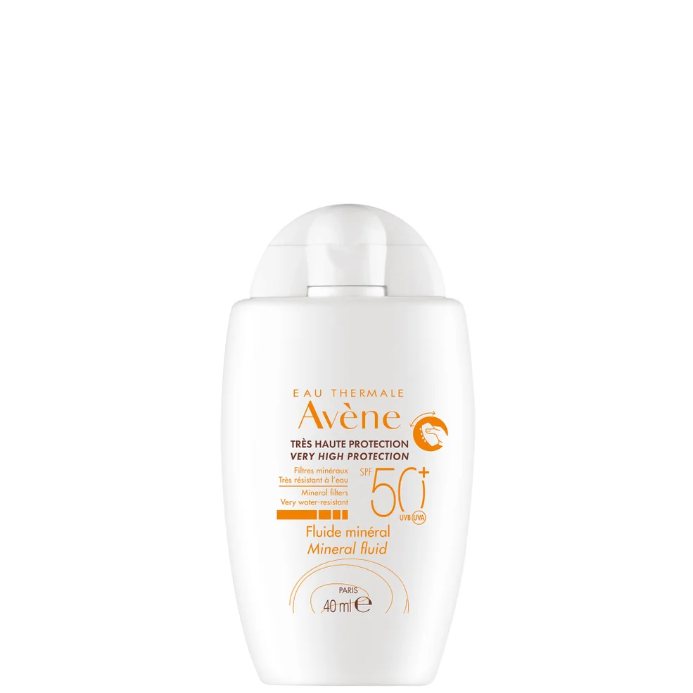 Avène Crema Solare Fluida Minerale ad Altissima Protezione SPF50+ per Pelli Intolleranti 40ml Immagine 1