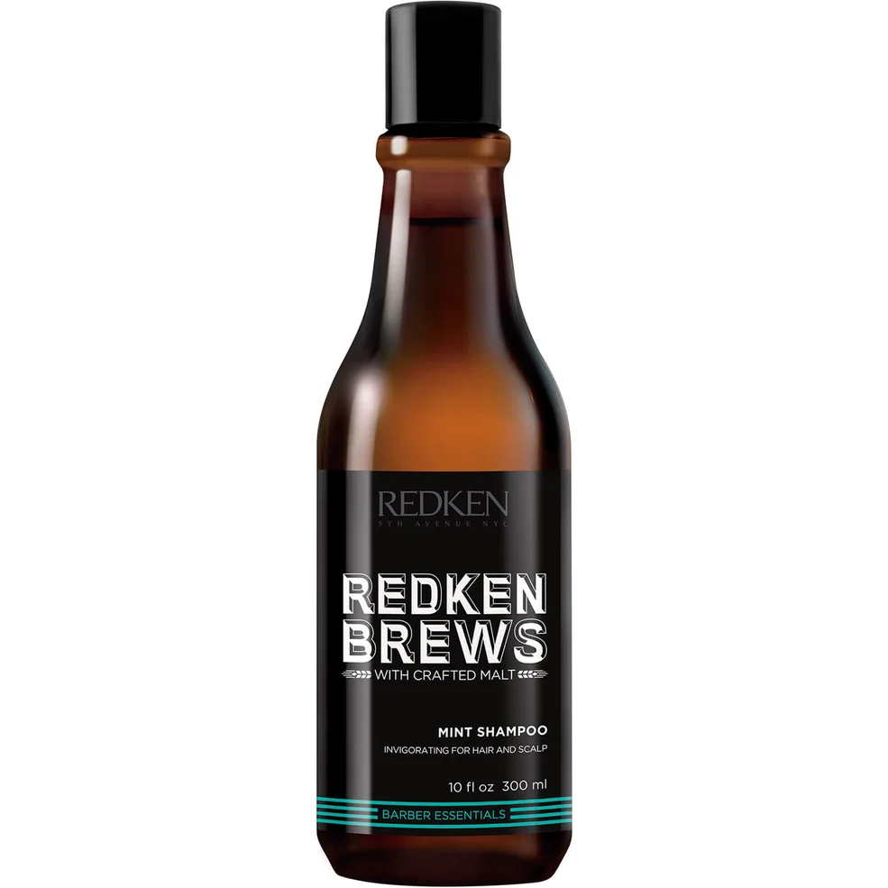 Redken Brews Shampoo alla menta per uomo 300 ml Immagine 1