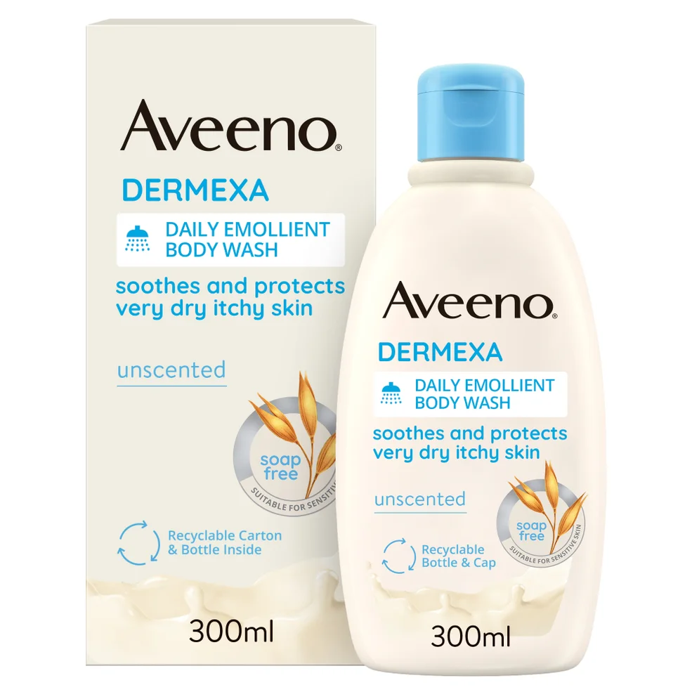 Aveeno Dermexa bagnoschiuma emolliente quotidiano 300 ml Immagine 1