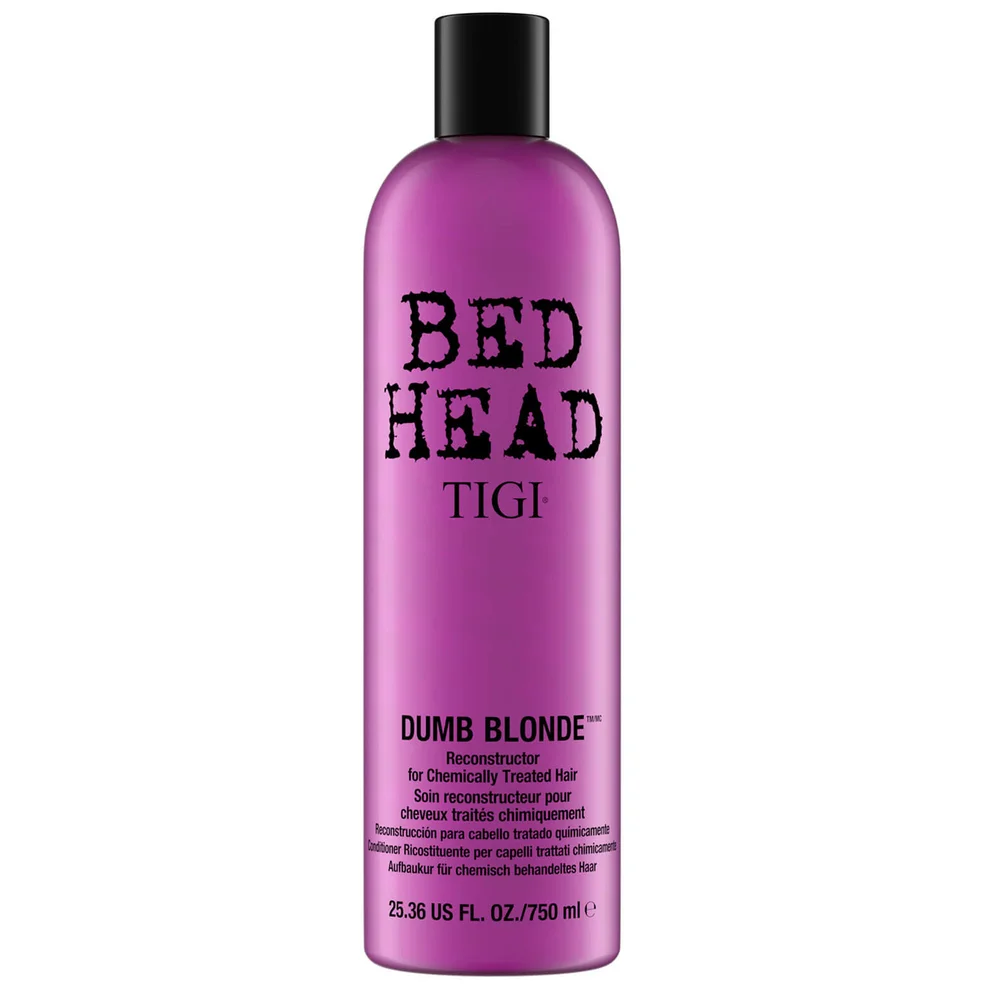 TIGI Bed Head Dumb Blonde ricostituente per capelli biondi tinti e trattati chimicamente 750 ml Immagine 1