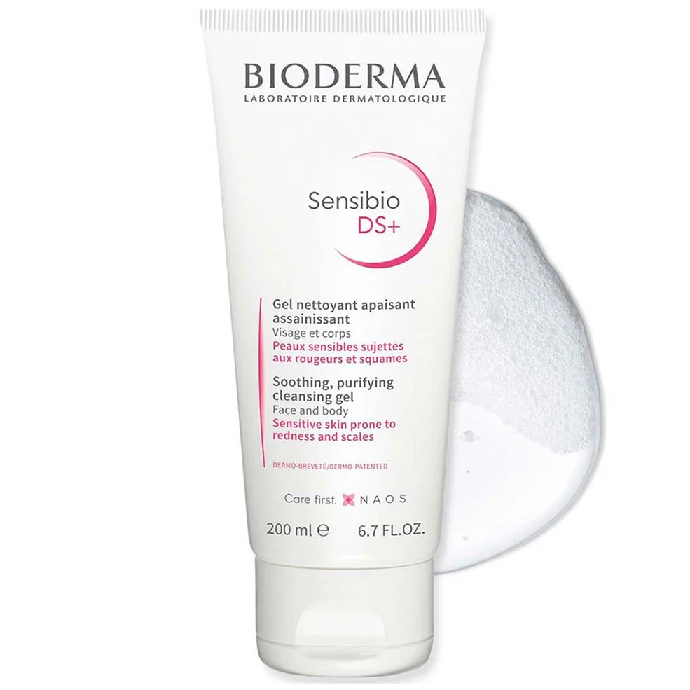 Bioderma Sensibio DS+ Gel nettoyant Gel detergente purificante lenitivo. Dermatite seborroica. Pelle sensibile Immagine 1