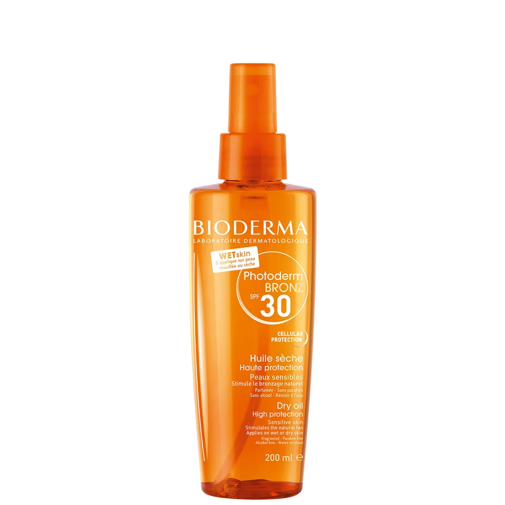 Bioderma Photoderm Bronz olio secco SPF 30 200 ml Immagine 1