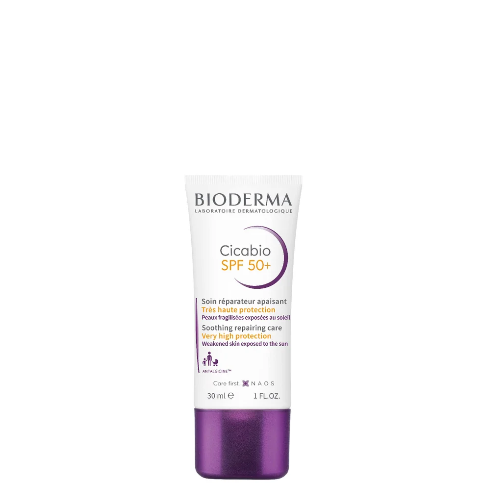 Bioderma Cicabio SPF 50+ Crema lenitiva riparativa Pelle danneggiataProtezione solare Immagine 1