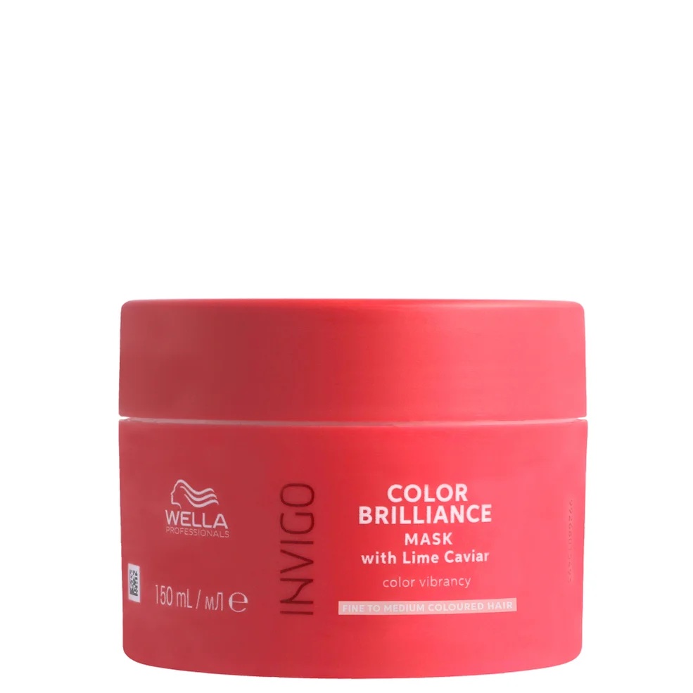 Maschera Colori Vivaci Brilliance per Capelli Fini Wella Professionals Invigo 150 ml Immagine 1