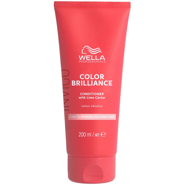 Balsamo Colore Vibrante per Capelli Fini Invigo Color Brilliance Wella Professionals 200ml