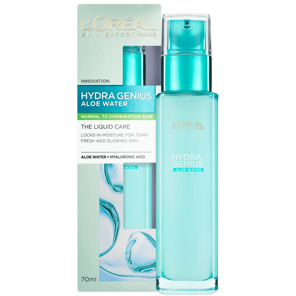 L'Oréal Paris Hydra Genius Liquid Care Idratante per Pelle da Normale a Mista 70 ml Immagine 1