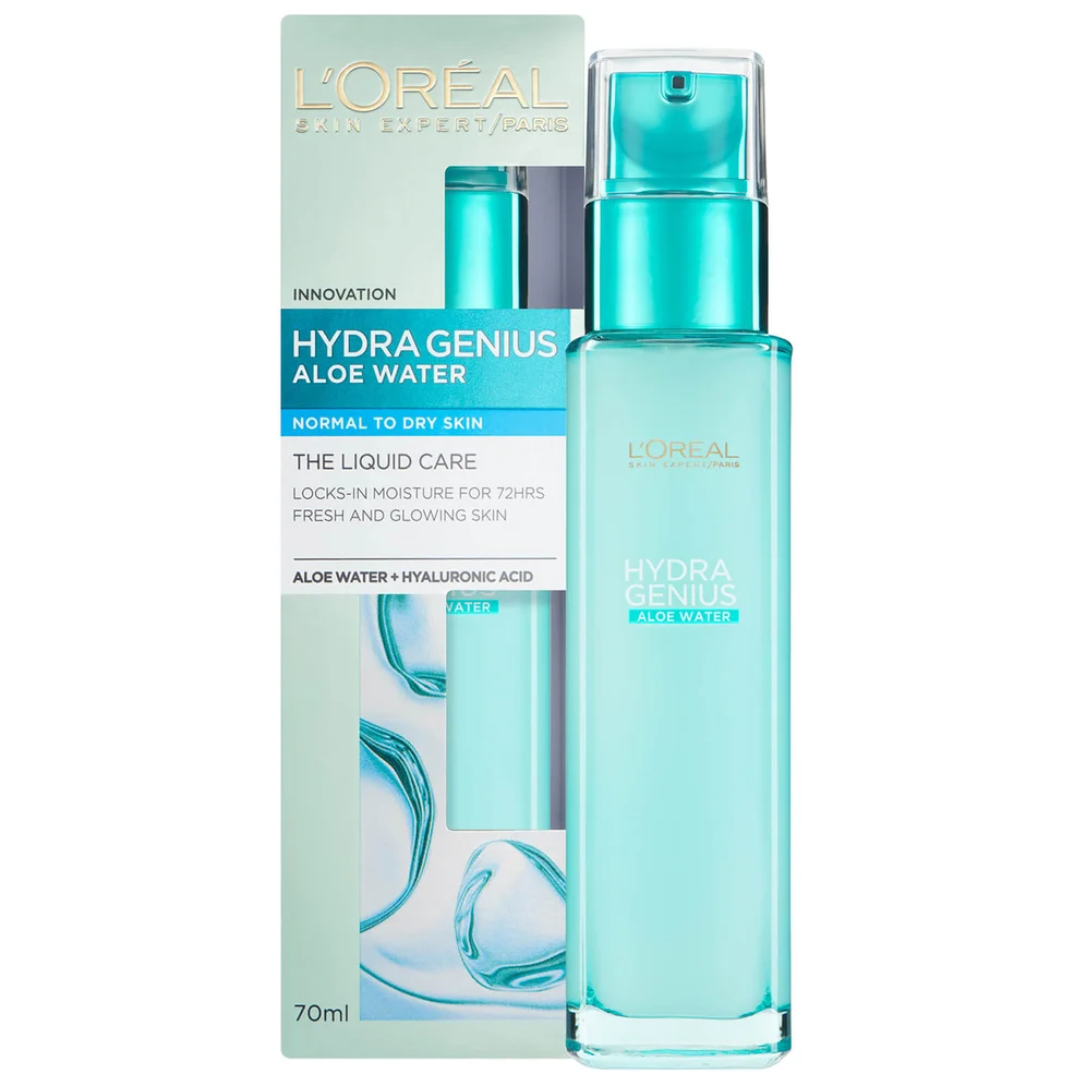 L'Oréal Paris Hydra Genius Liquid Care Idratante per Pelle da Normale a Secca 70 ml Immagine 1