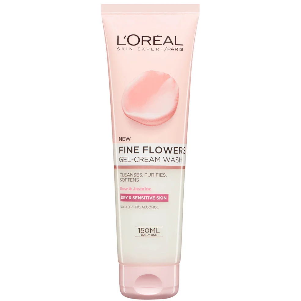 L'Oreal Paris gel detergente per pelli secche e sensibili Fiori Rari 150 ml Immagine 1