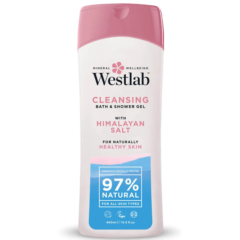 Westlab bagnoschiuma detergente con sali minerali puri dell'Himalaya 400 ml Immagine 1