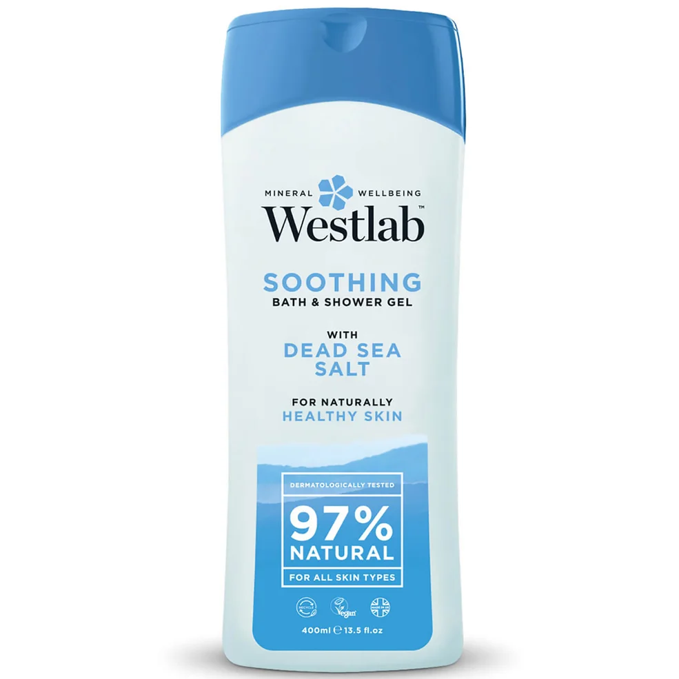 Westlab bagnoschiuma lenitivo con sali minerali puri del Mar Morto 400 ml Immagine 1