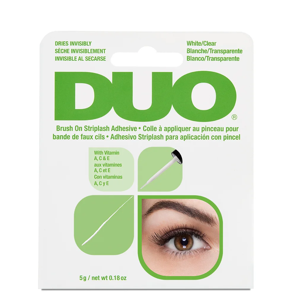 Duo Brush On Striplash Adhesive - White/Clear (5g) Immagine 1