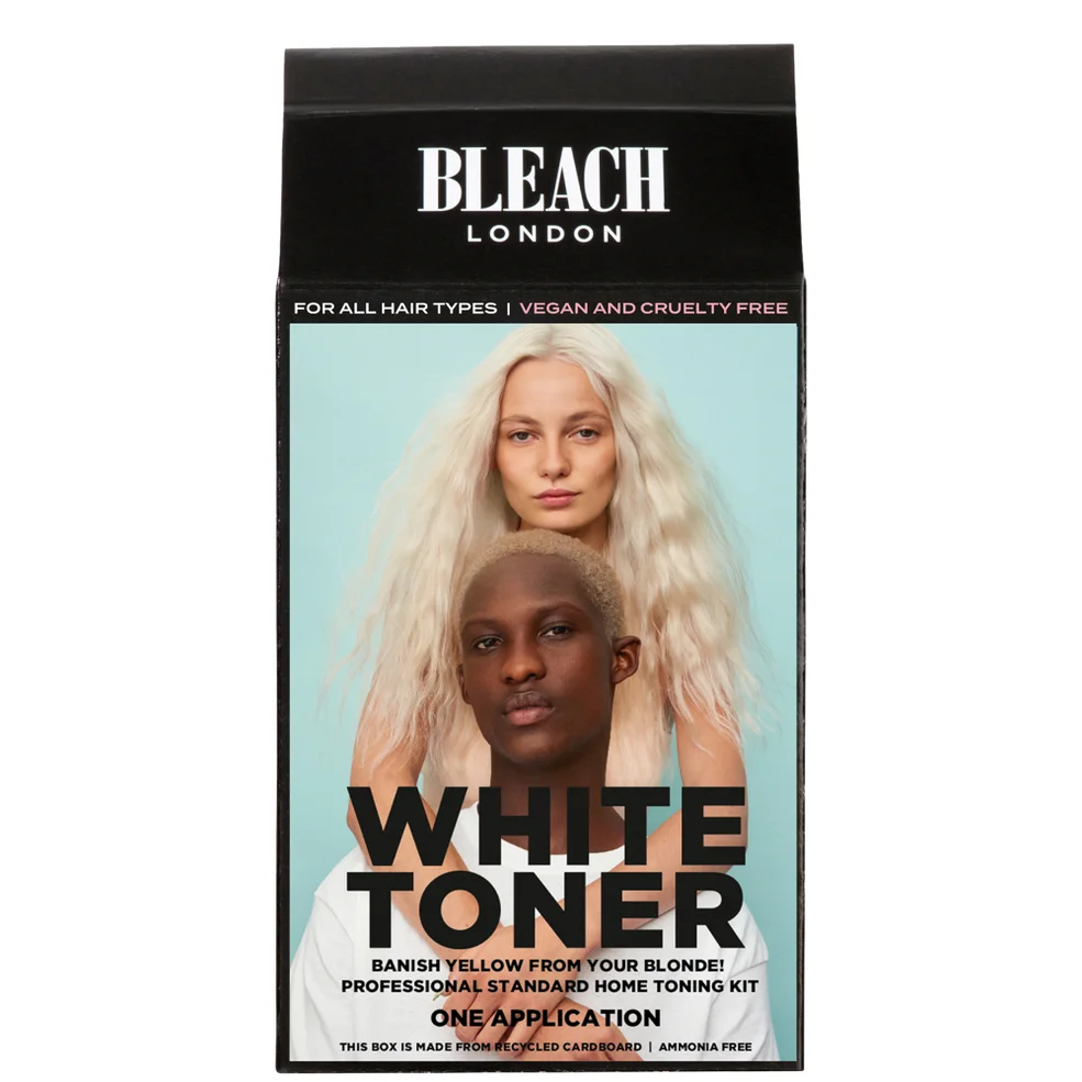 BLEACH LONDON White Toner kit anti-giallo capelli biondi Immagine 1