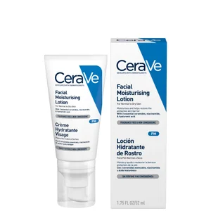 CeraVe PM Lozione Idratante per il Viso con Ceramidi per Pelle da Normale a Secca 52 ml - undefined undefined