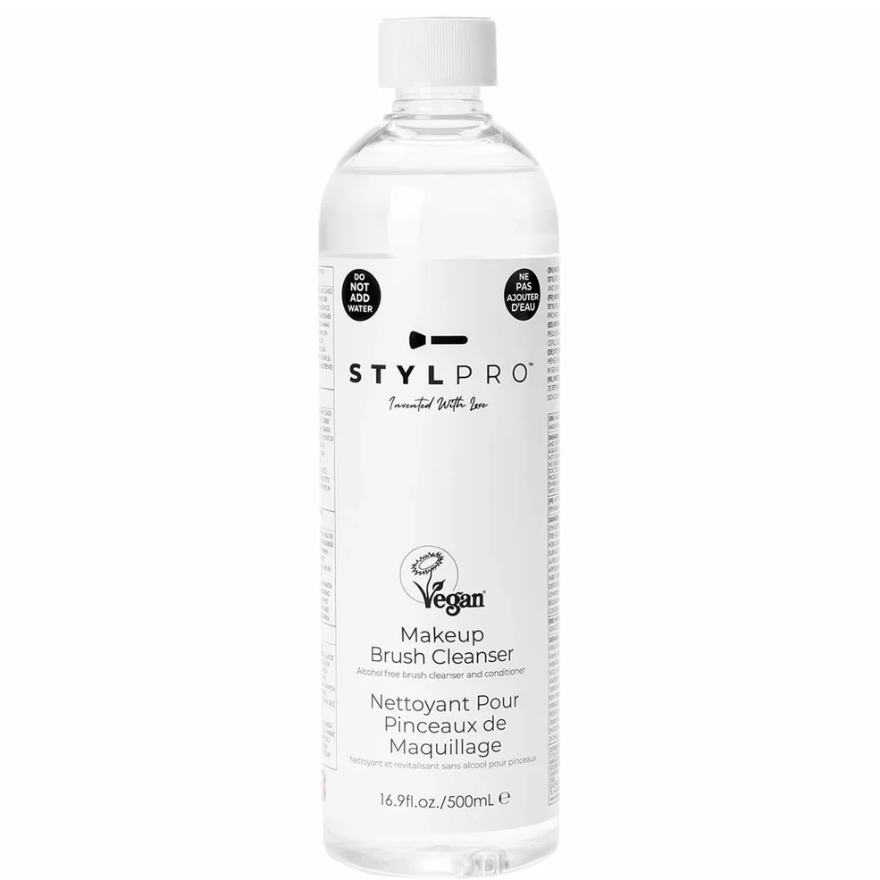 StylPro Make Up soluzione detergente per pennelli 500 ml Immagine 1