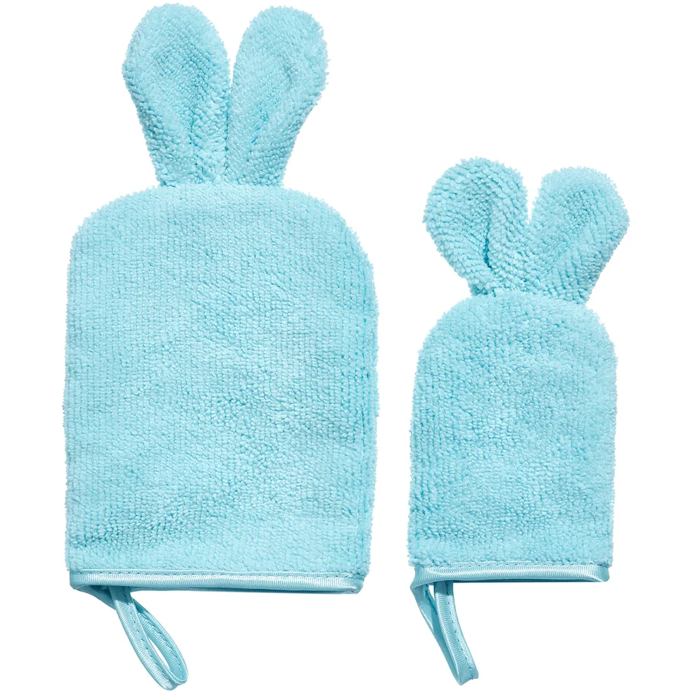 GLOV® set due guanti in microfibra adulti+bimbi Immagine 1