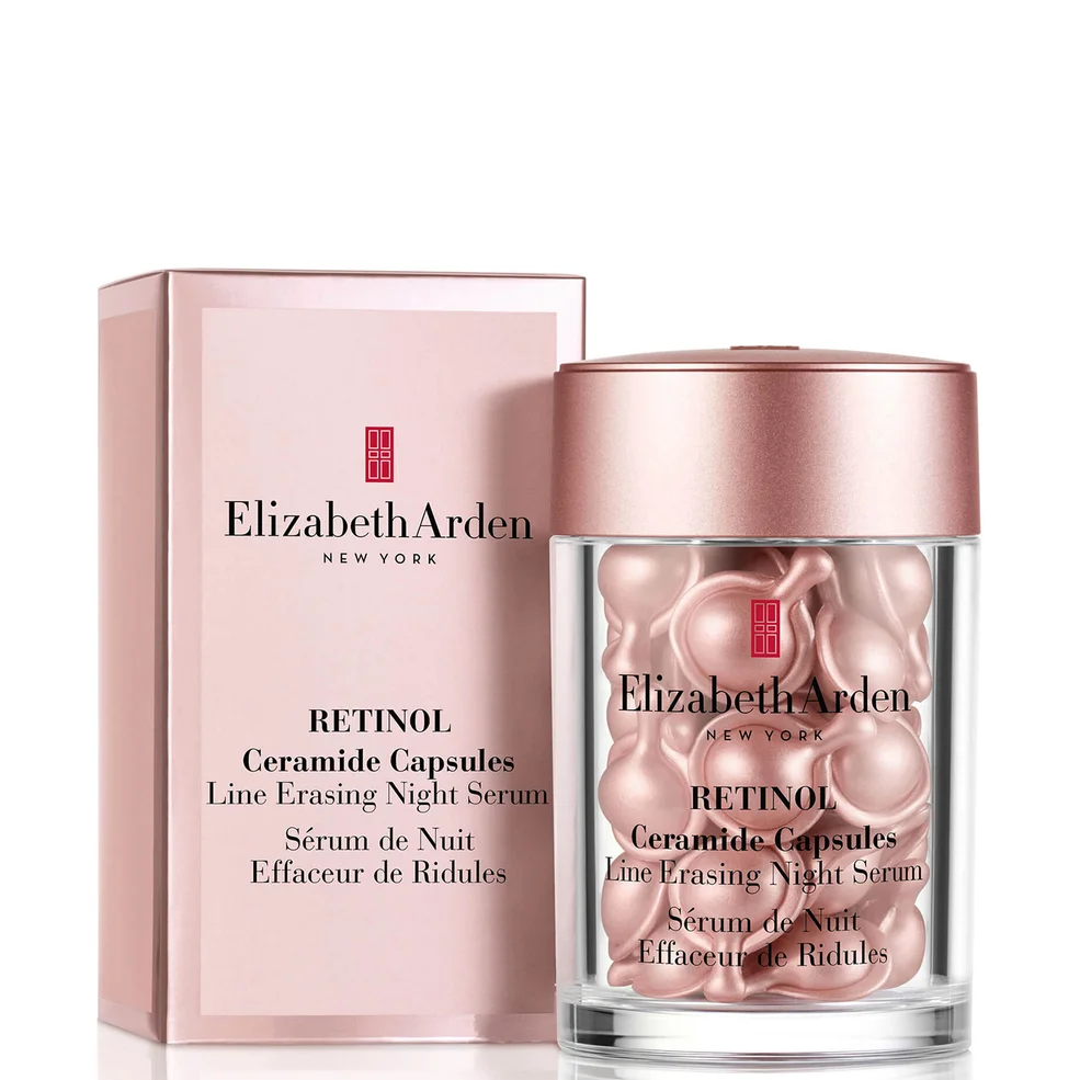 Elizabeth Arden Retinol Siero Notte Anti-età alle Ceramidi in Capsule - 30 capsule con confezione Immagine 1