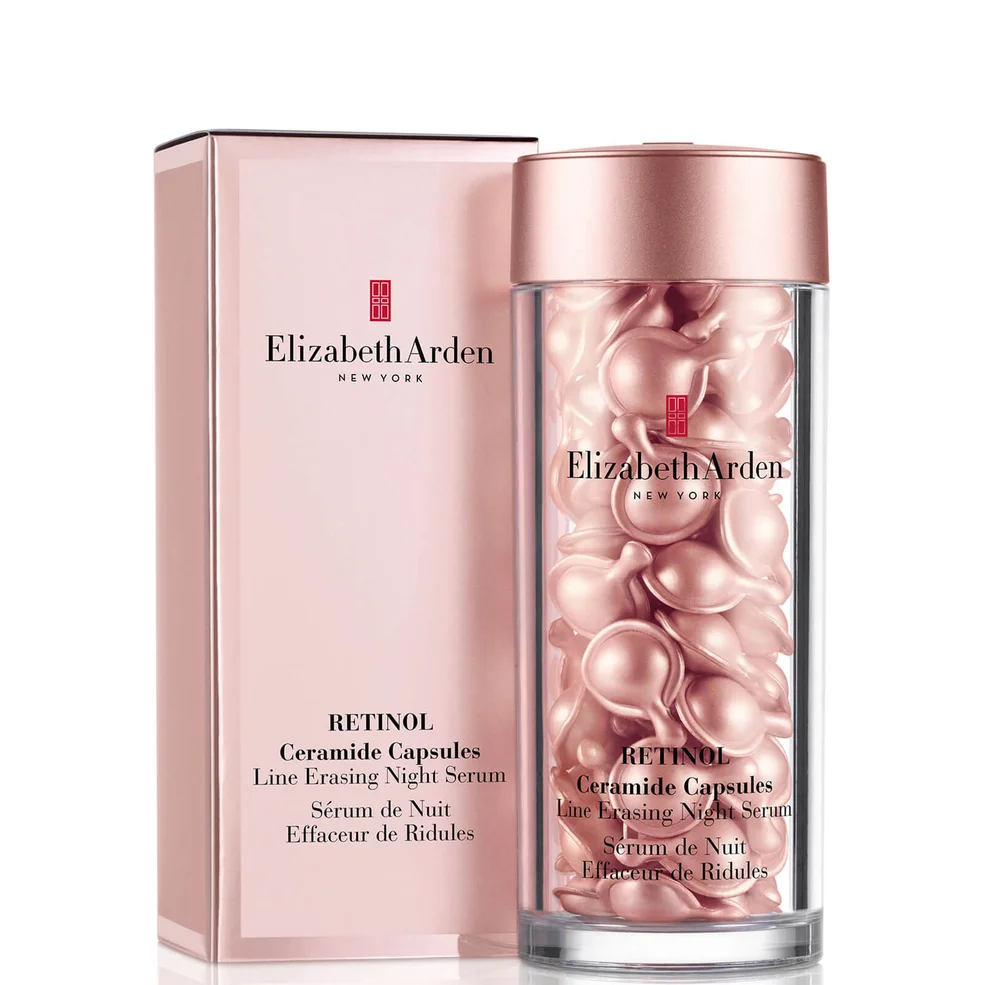 Elizabeth Arden Retinol Siero Notte Anti-età alle Ceramidi in Capsule - 60 capsule con confezione Immagine 1