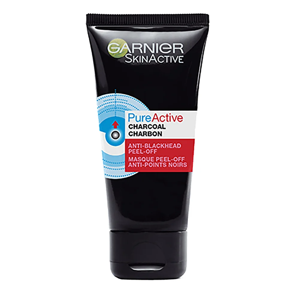 Garnier Pure Active Maschera Peel-off al Carbone Attivo Anti-punti Neri Immagine 1