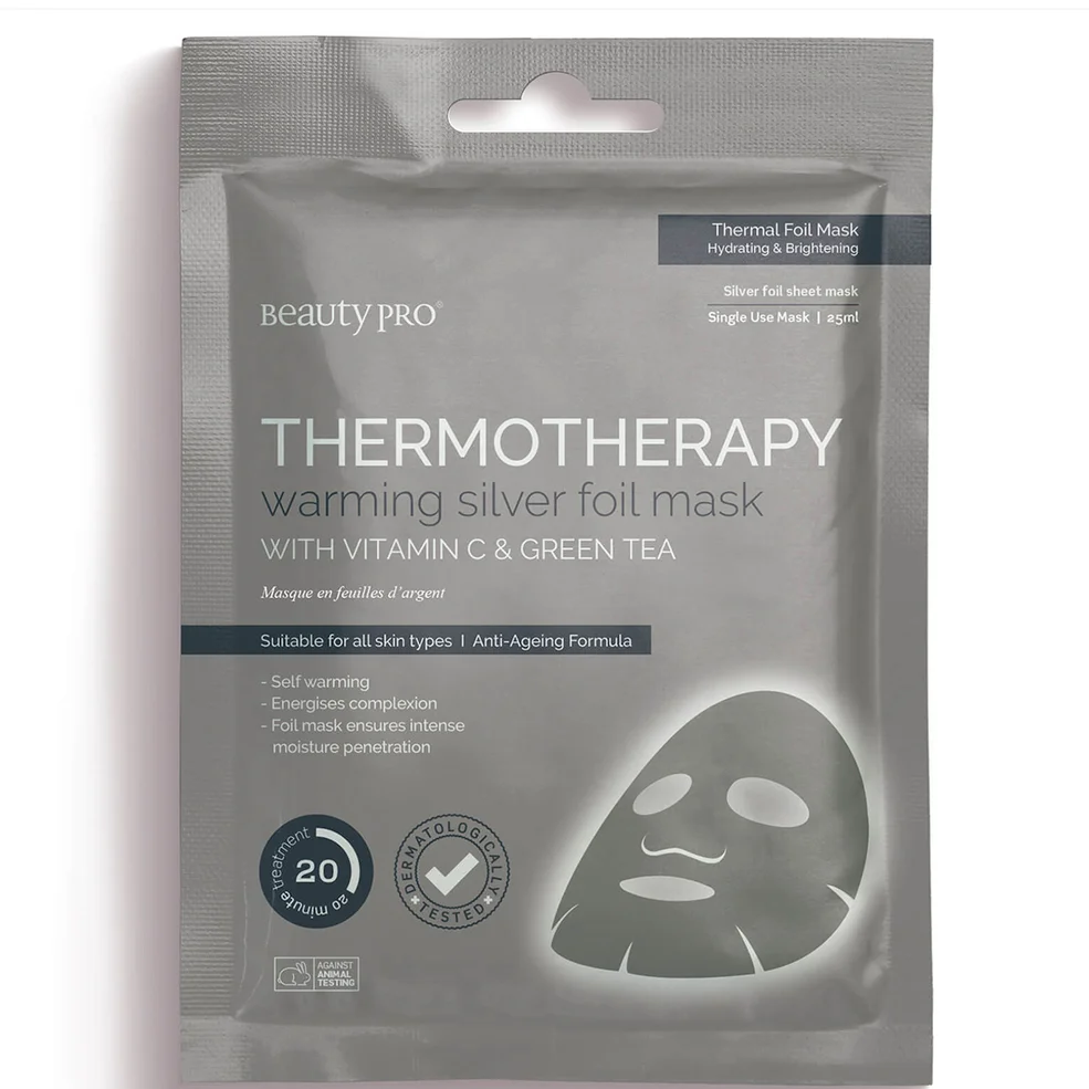 BeautyPro THERMOTHERAPY Warming Silver Foil Maschera 30 g Immagine 1