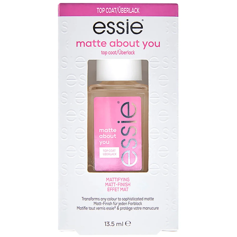 essie Nail Care Matte About You smalto top coat Immagine 1