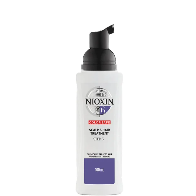 NIOXIN 3-Part System 6 trattamento per cute e capelli trattati con agenti chimici, con diradamento avanzato 100 ml