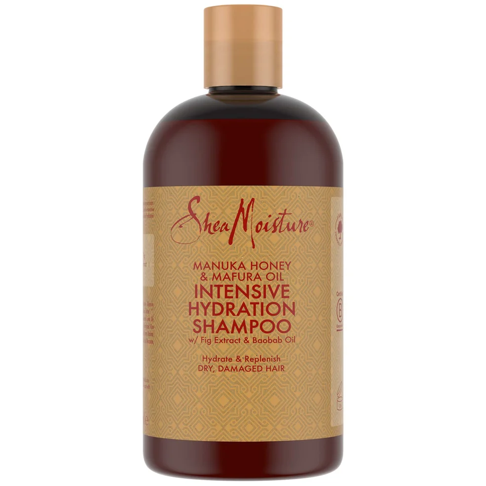 Shea Moisture shampoo idratazione intensiva con miele di manuka e olio di mafura 384 ml Immagine 1