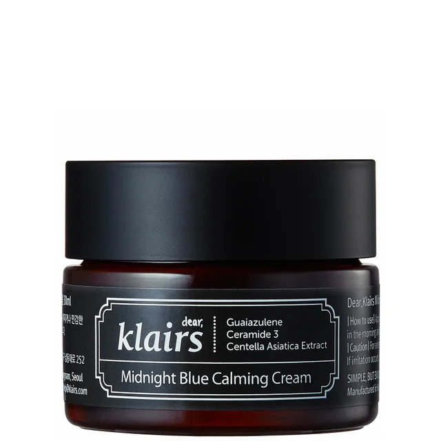 Dear, Klairs Midnight Blue Calming Cream 30ml