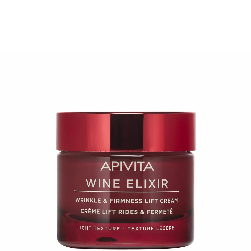 APIVITA Wine Elixir crema anti-rughe rassodante effetto lifting - texture leggera 50 ml Immagine 1