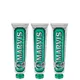 Marvis set dentifricio gusto classico menta forte (3 x 85 ml)