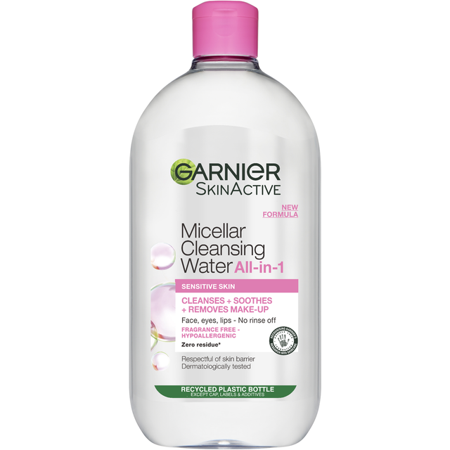 Garnier Acqua Micellare Detergente e Struccante Viso per Pelle Sensibile 700 ml