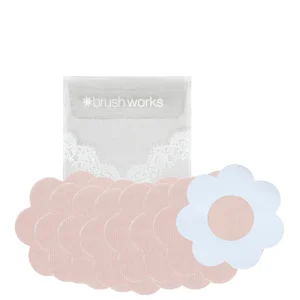 brushworks Copricapezzoli in Tessuto a Forma di Fiore - undefined undefined