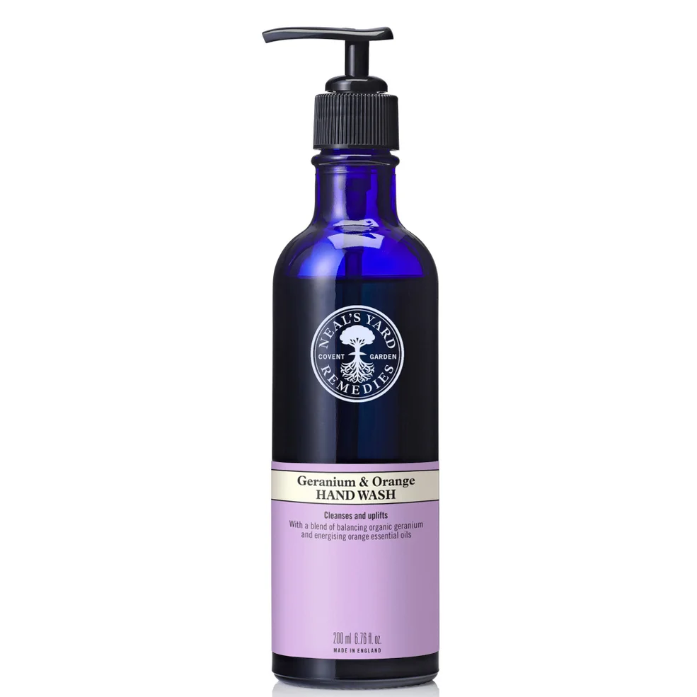Neal's Yard Remedies Geranium & Orange Hand Wash 200ml Immagine 1