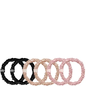 Slip elastico sottile per capelli - multicolore (confezione da 6) - undefined undefined