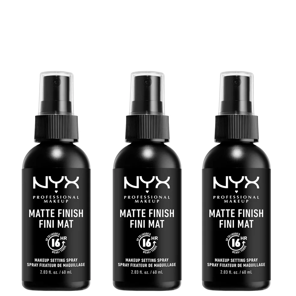 NYX Professional Makeup Matte Setting Spray x 3 Immagine 1