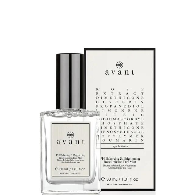 Mist Day PH Balancing & Brightening Rose Infusion Avant Skincare 30ml