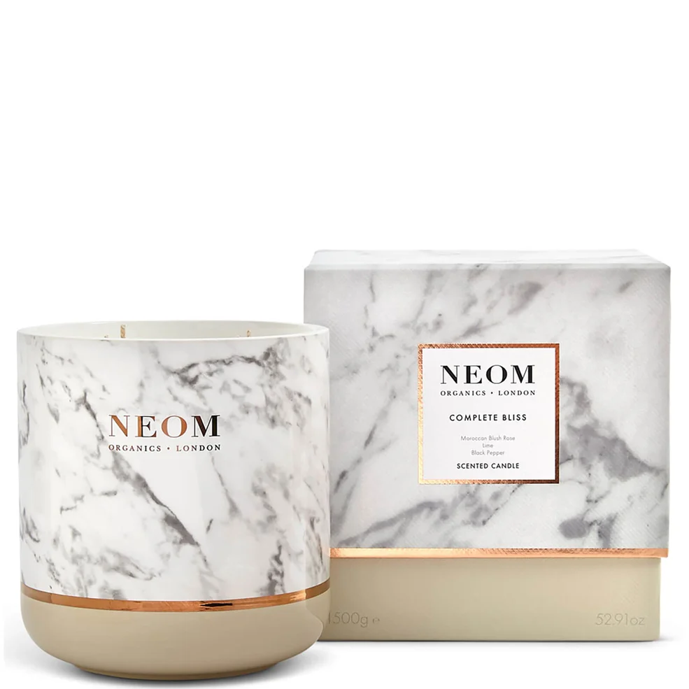 NEOM Complete Bliss Ultimate Candle 4 Wick Immagine 1