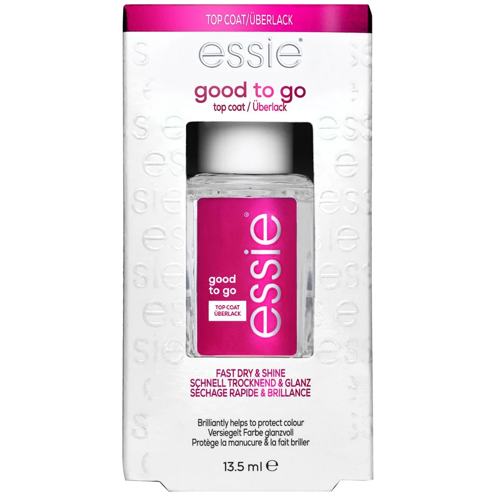 essie Nail Care Good to Go Top Coat Trasparente 13,5 ml Immagine 1