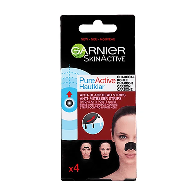 Garnier Pure Active Intensive Cerotti al Carbone Attivo Anti-punti Neri