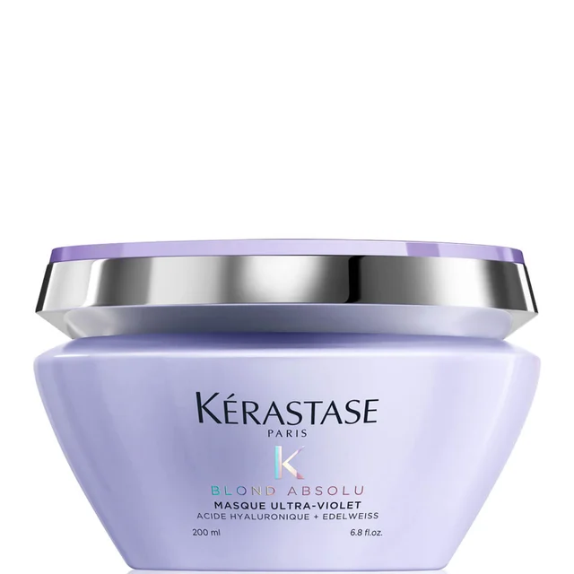 Kérastase Blond Absolu Masque Ultra Violet Maschera Nutriente Viola per Capelli Biondi 200 ml